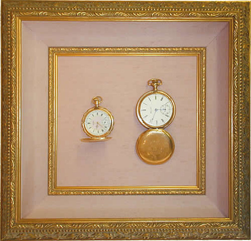 Pocket Watch Shadowbox